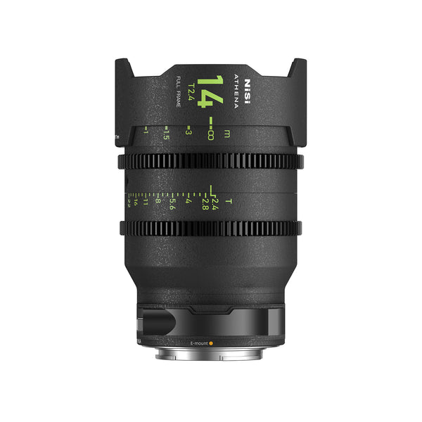 NiSi Athena Prime Full-Frame 14mm T2.4 (E-mount, Drop-in Filter)