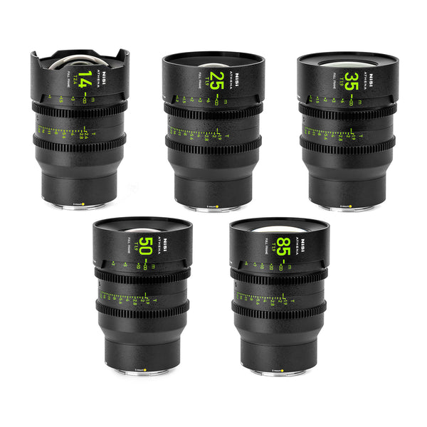 NiSi Athena Prime 5-Lens Kit (E-mount)