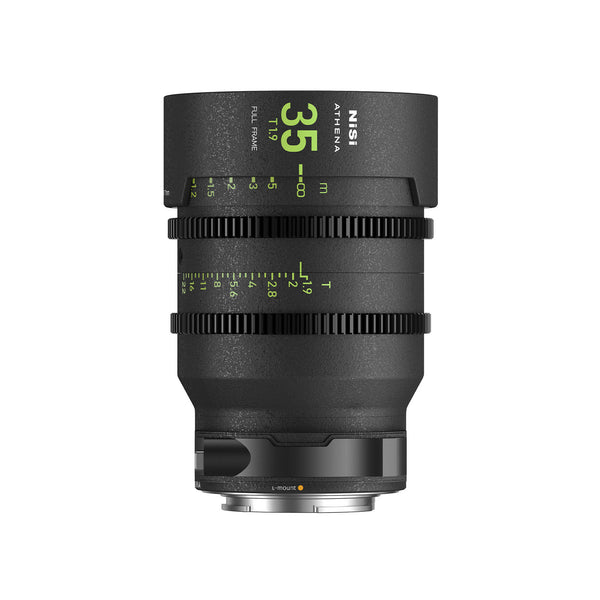 NiSi Athena Prime Full-Frame 35mm T1.9 (L-mount, Drop-in Filter)