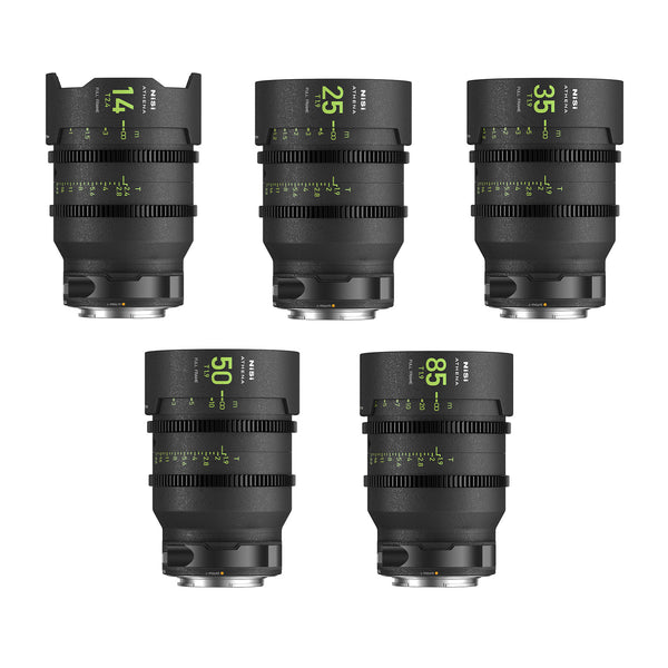 NiSi Athena Prime 5-Lens Kit (L-mount, Drop-in Filter)