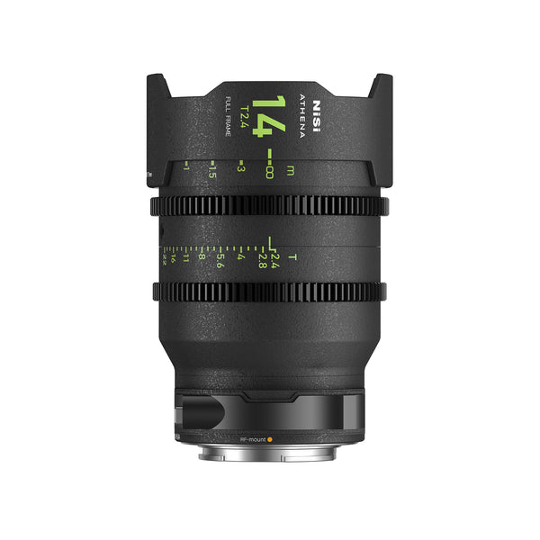 NiSi Athena Prime Full-Frame 14mm T2.4 (RF-mount, Drop-in Filter)