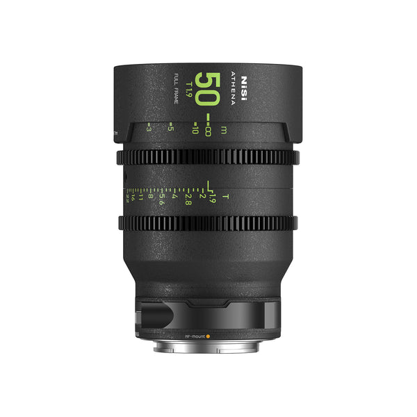 NiSi Athena Prime Full-Frame 50mm T1.9 (RF-mount, Drop-in Filter)