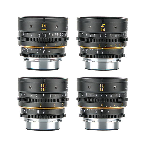Dulens APO Mini Prime 4-Lens Set (PL-Black)