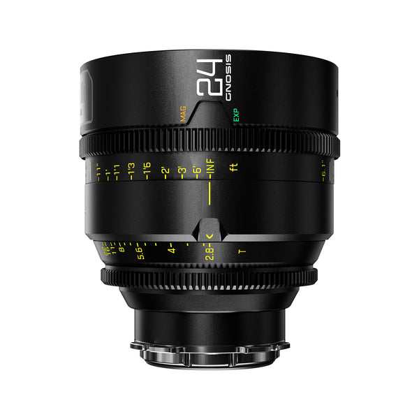DZOFILM 24mm T2.8 Gnosis Macro Prime Lens (LPL with PL & EF)