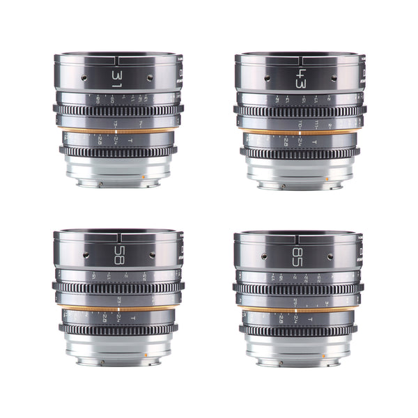 Dulens APO Mini Prime 4-Lens Set (EF-Gray)