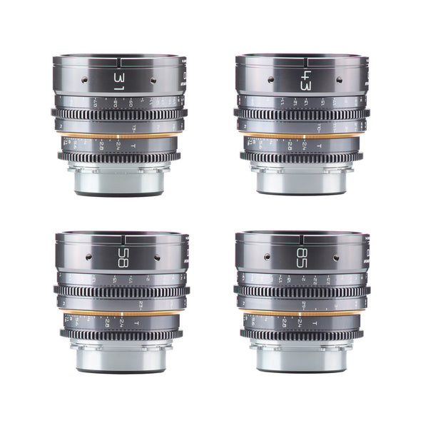 Dulens APO Mini Prime 4-Lens Set (PL-Gray)