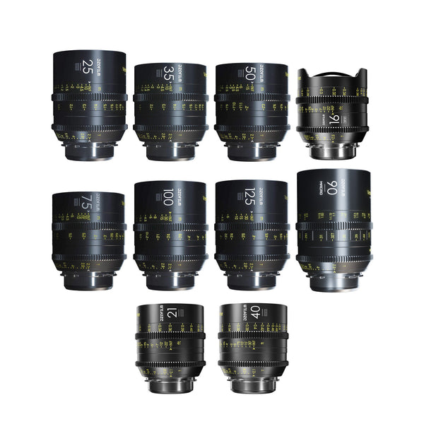 DZOFILM Vespid Prime PL 10-Lens A-Kit (with extra EF-mount Tool Kit x10)